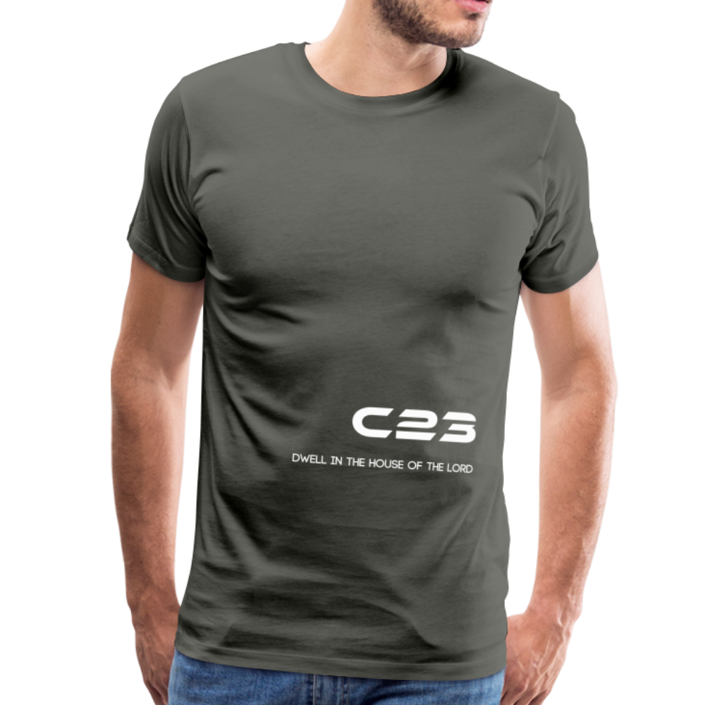 C23 Dwell Men's Athletic Tee - asphalt gray