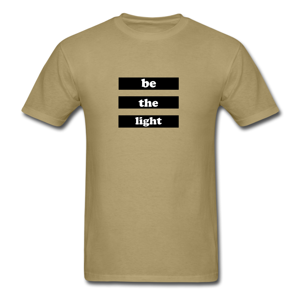 Be The Light Tee - khaki