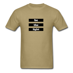 Be The Light Tee - khaki