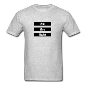 Be The Light Tee - heather gray