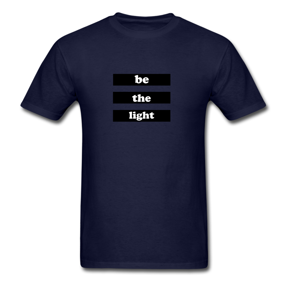 Be The Light Tee - navy