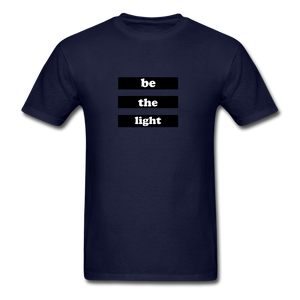 Be The Light Tee - navy