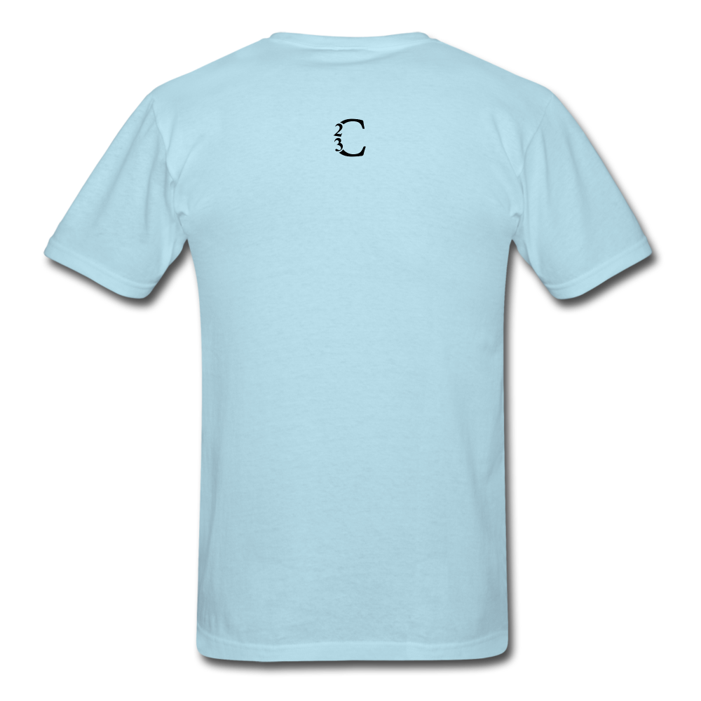 Be The Light Tee - powder blue