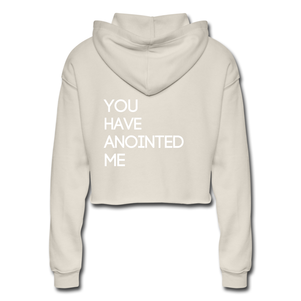 C23 Anointed Women's Cropped Hoodie - dust