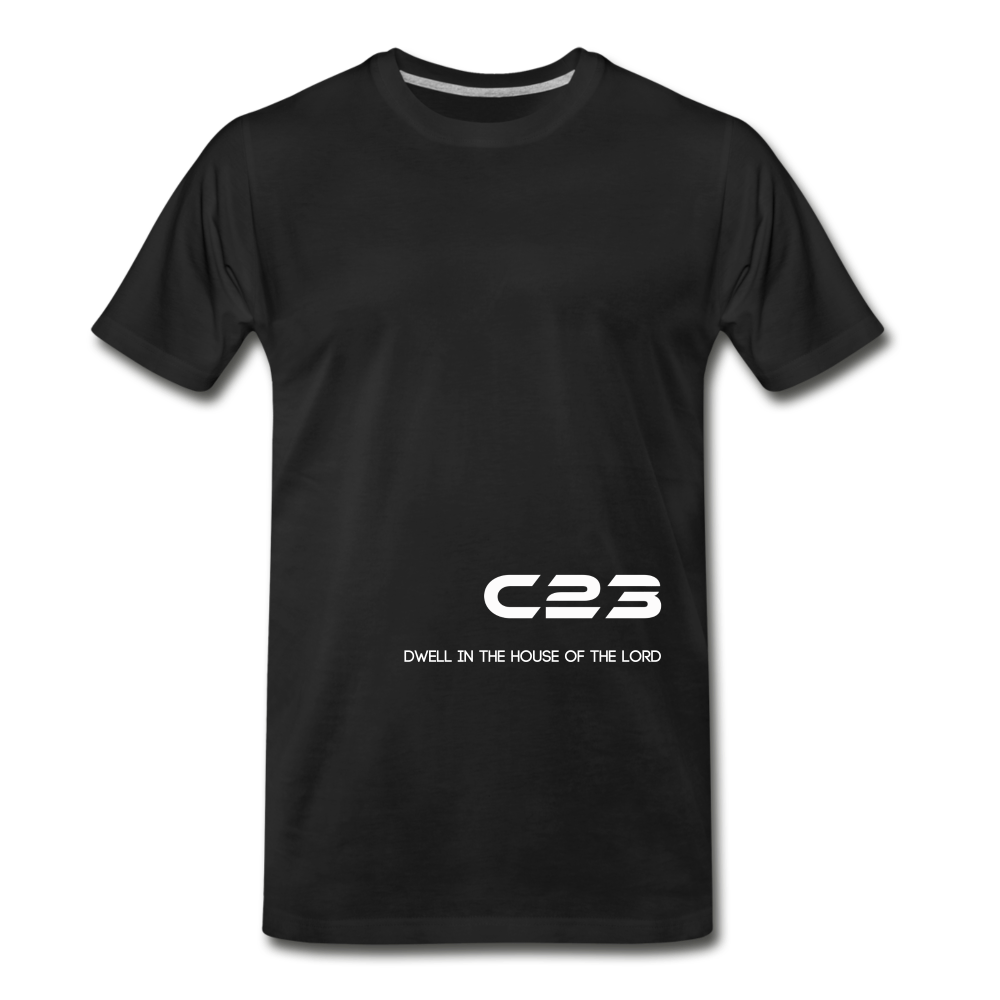 C23 Dwell Men's Athletic Tee - black