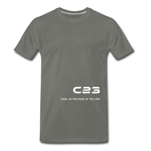 C23 Dwell Men's Athletic Tee - asphalt gray