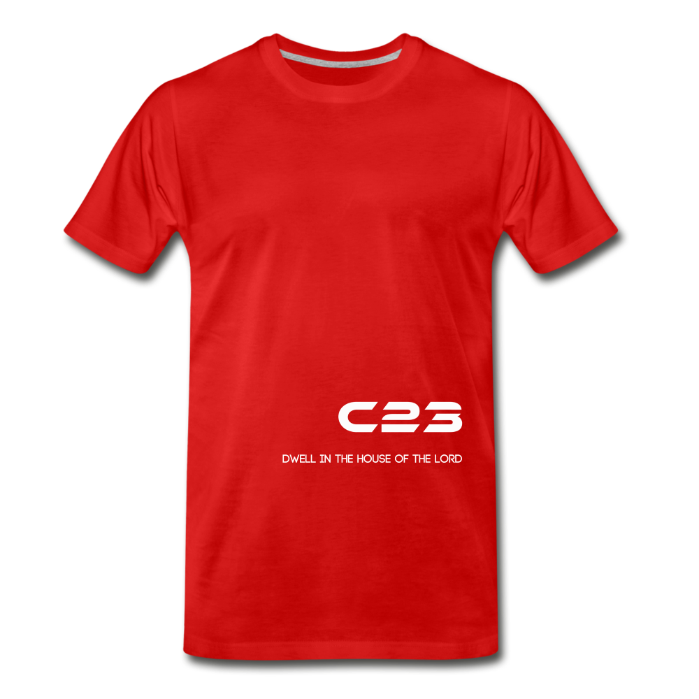 C23 Dwell Men's Athletic Tee - red