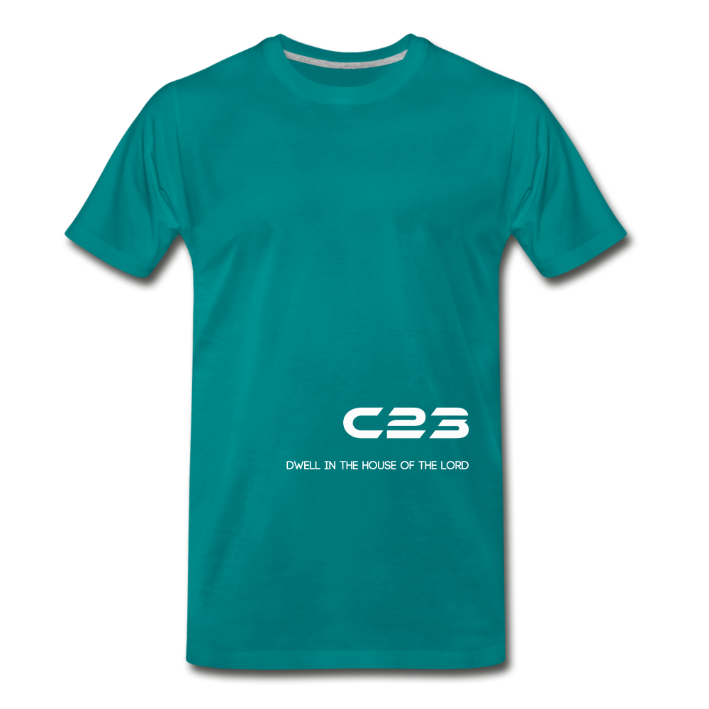 C23 Dwell Men's Athletic Tee - teal