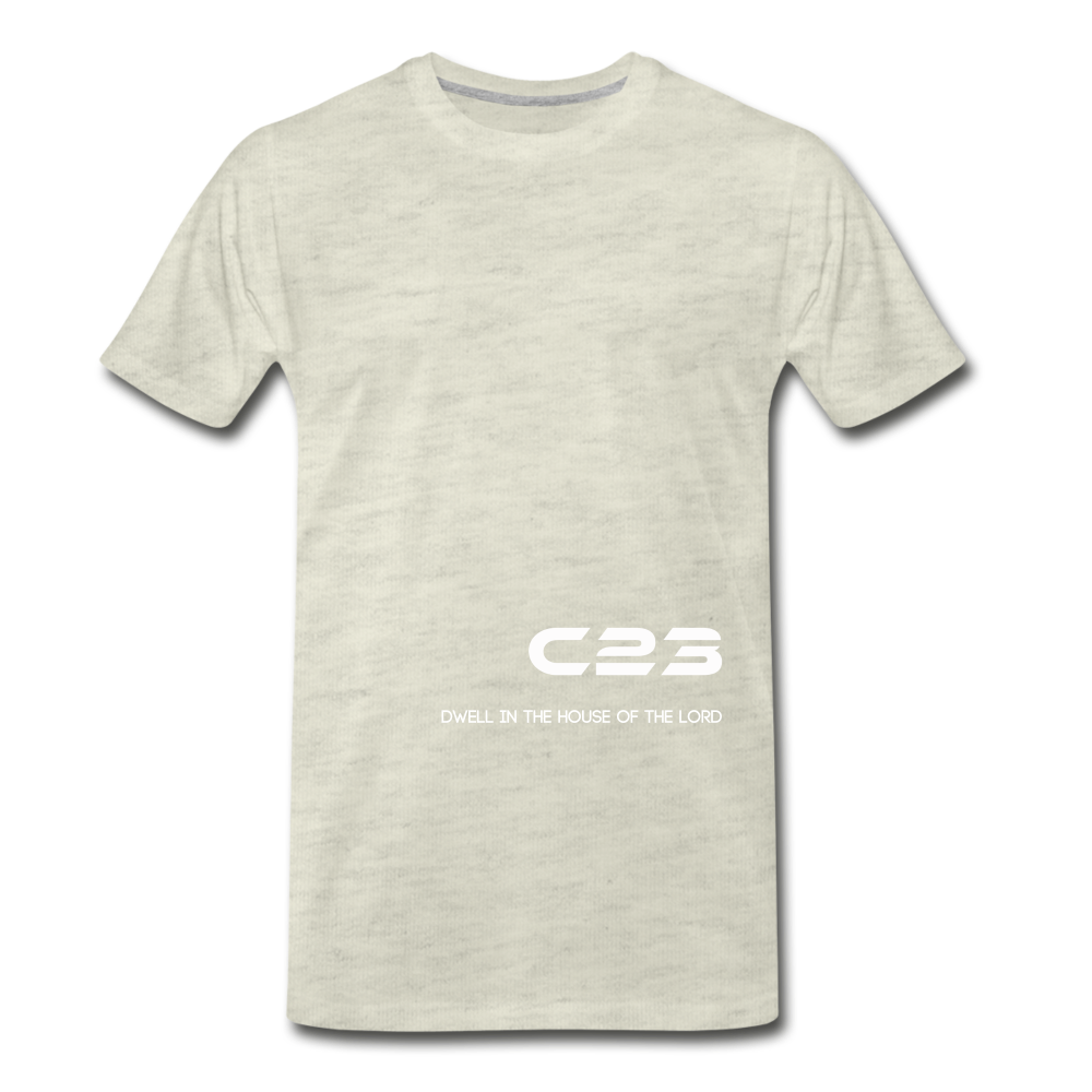 C23 Dwell Men's Athletic Tee - heather oatmeal