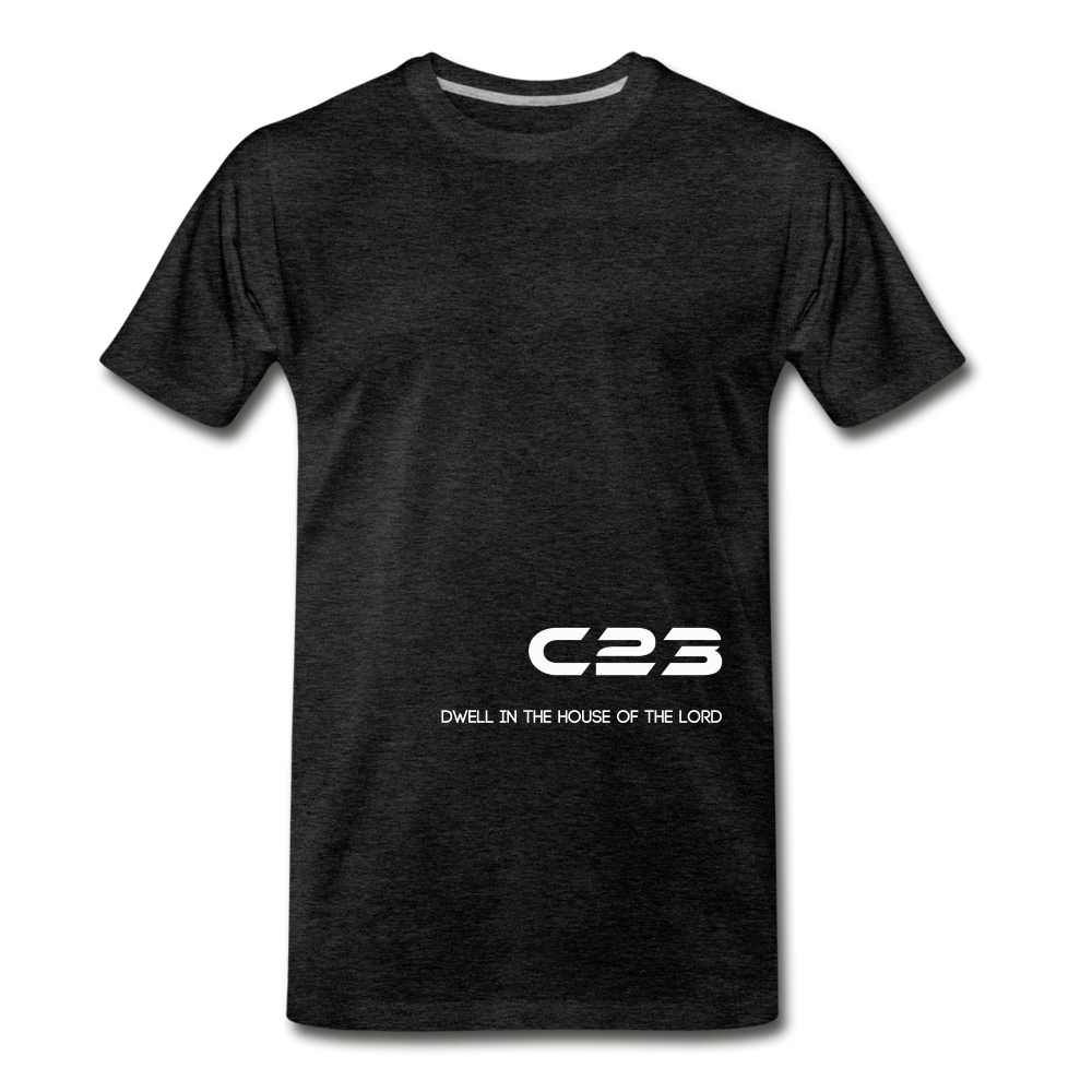 C23 Dwell Men's Athletic Tee - charcoal gray