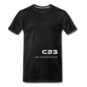 C23 Dwell Men's Athletic Tee - charcoal gray