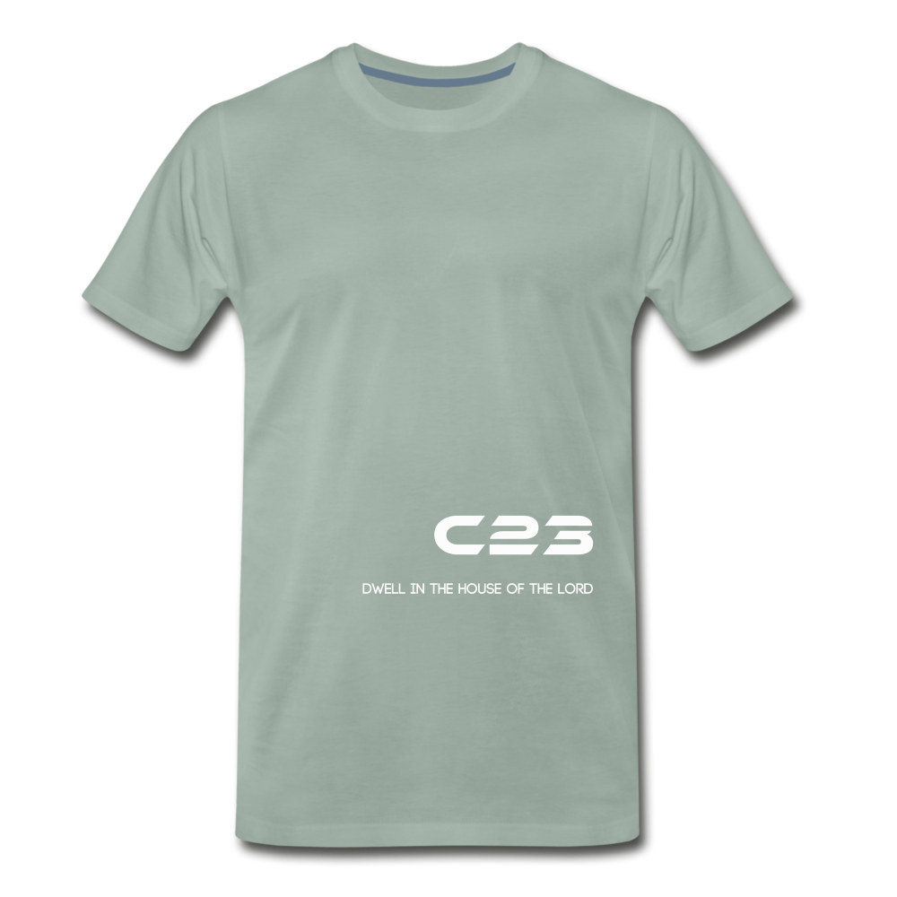 C23 Dwell Men's Athletic Tee - steel green