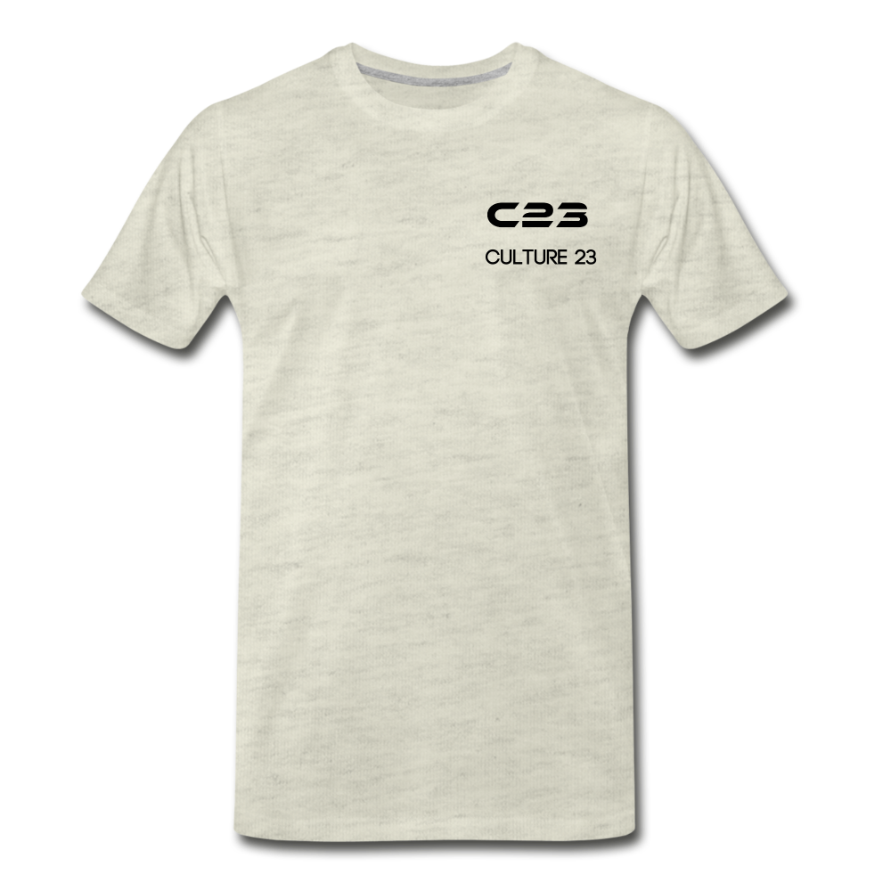 C23 Classic Men's Tee - heather oatmeal