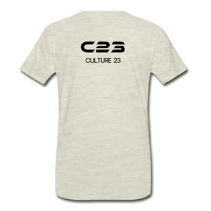 C23 Classic Men's Tee - heather oatmeal