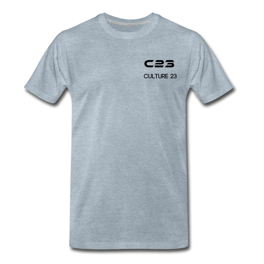 C23 Classic Men's Tee - heather ice blue