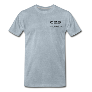 C23 Classic Men's Tee - heather ice blue