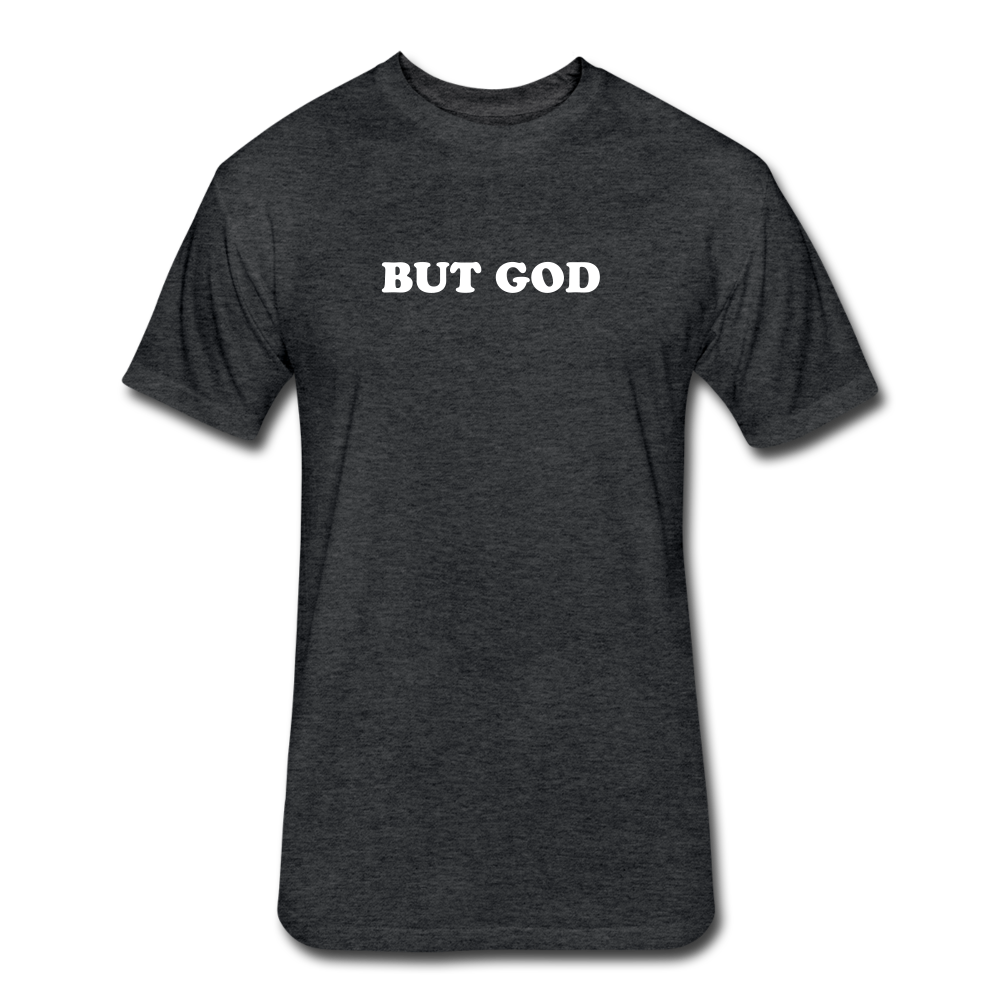 But God Tee - heather black