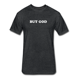 But God Tee - heather black