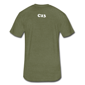 But God Tee - heather military green