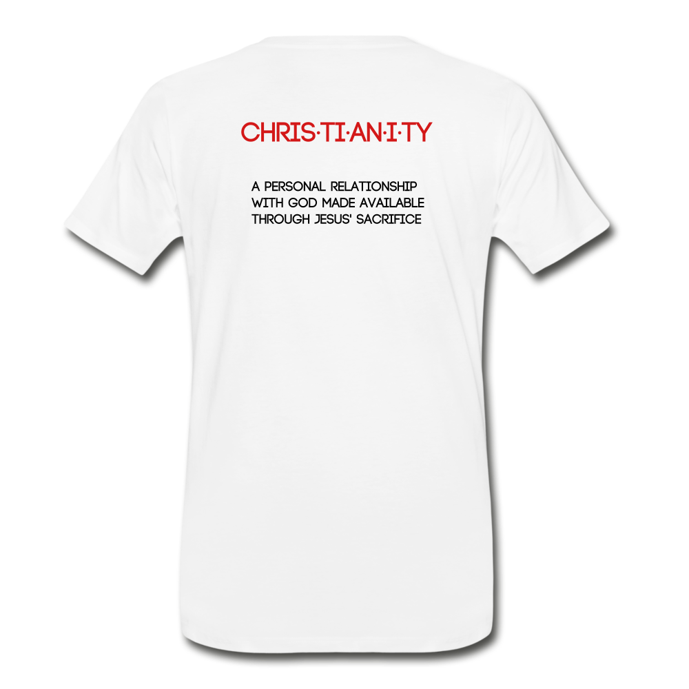 C23 Christianity Mens Tee - white