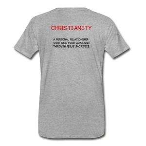 C23 Christianity Mens Tee - heather gray