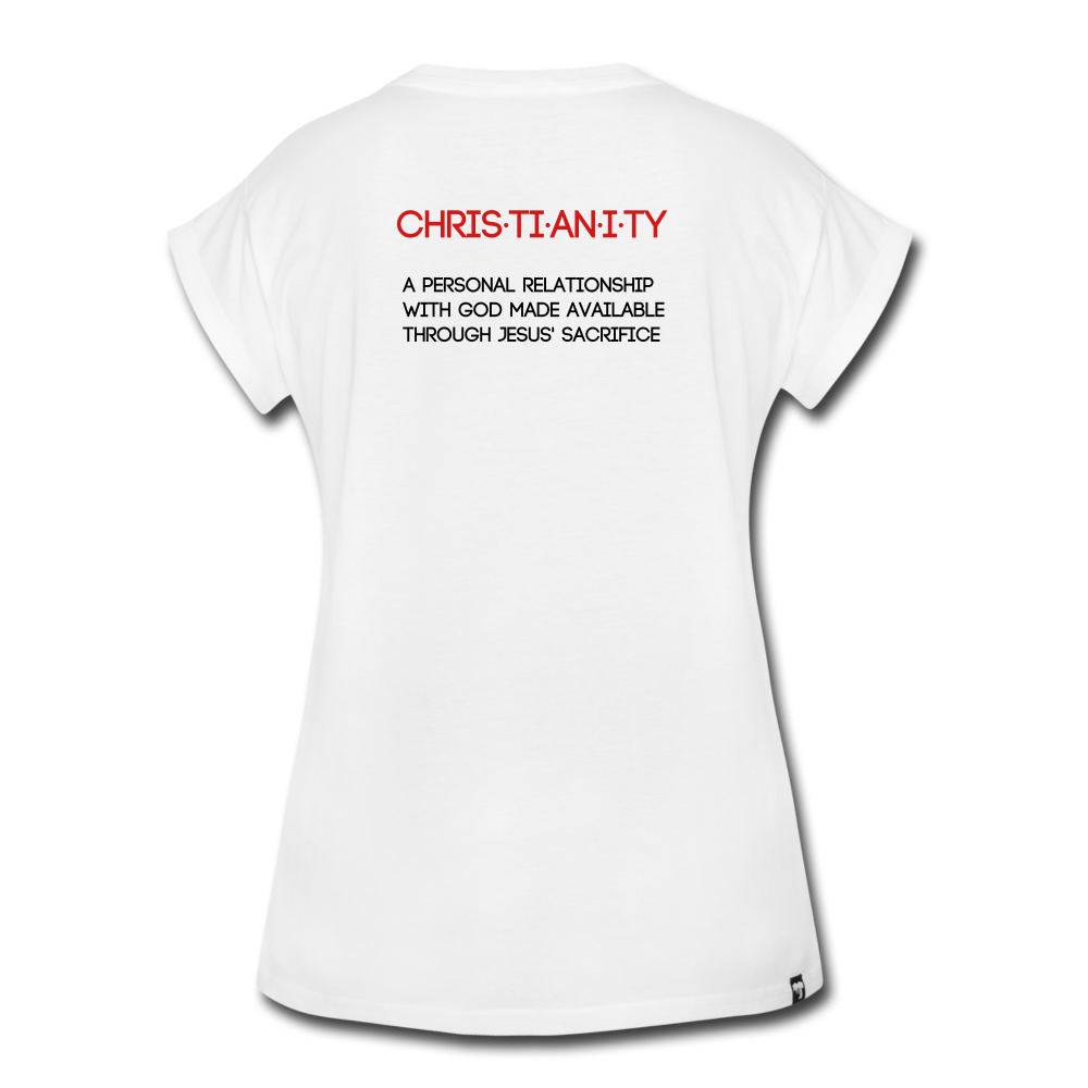 C23 Christianity Womens Tee - white