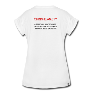 C23 Christianity Womens Tee - white