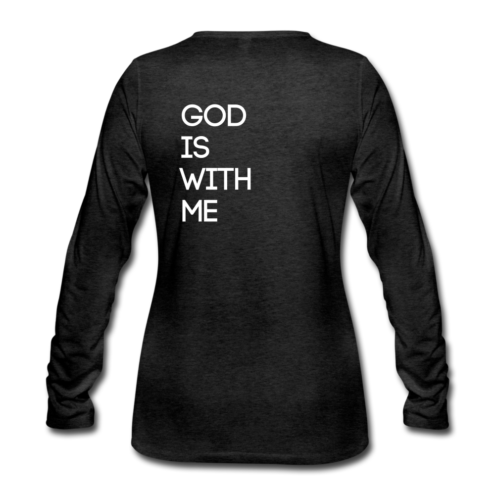 C23 God Is Women's Tee - charcoal gray