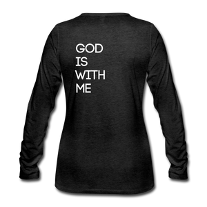 C23 God Is Women's Tee - charcoal gray