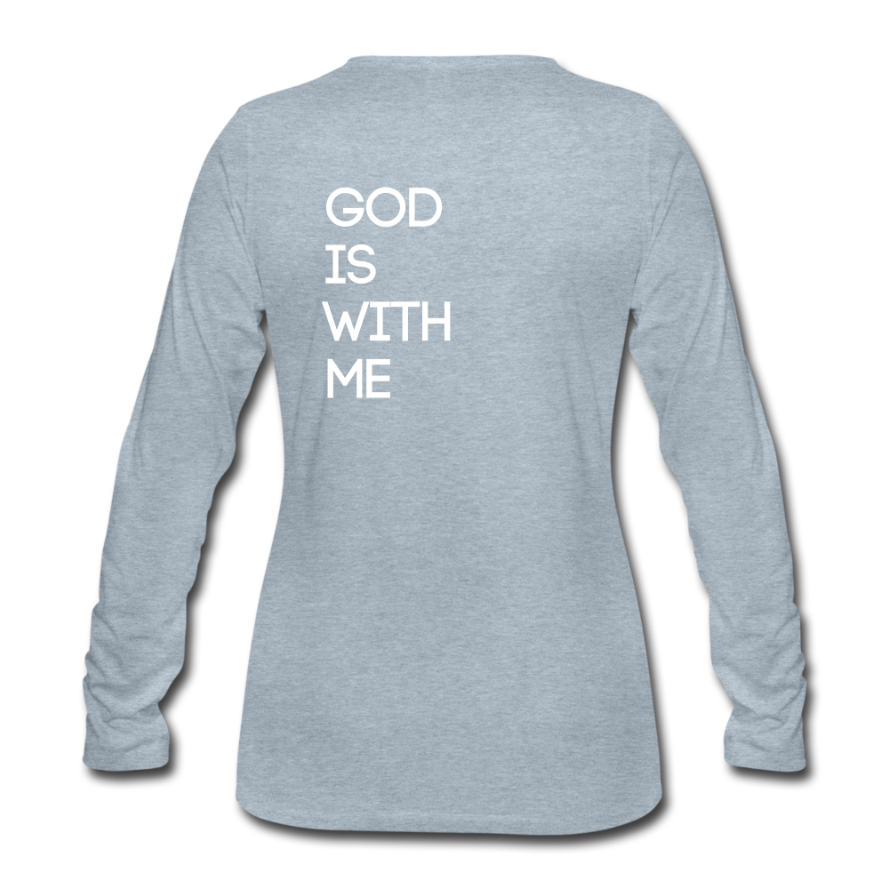 C23 God Is Women's Tee - heather ice blue