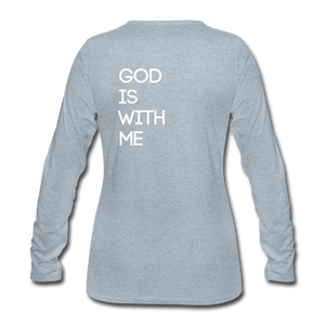 C23 God Is Women's Tee - heather ice blue