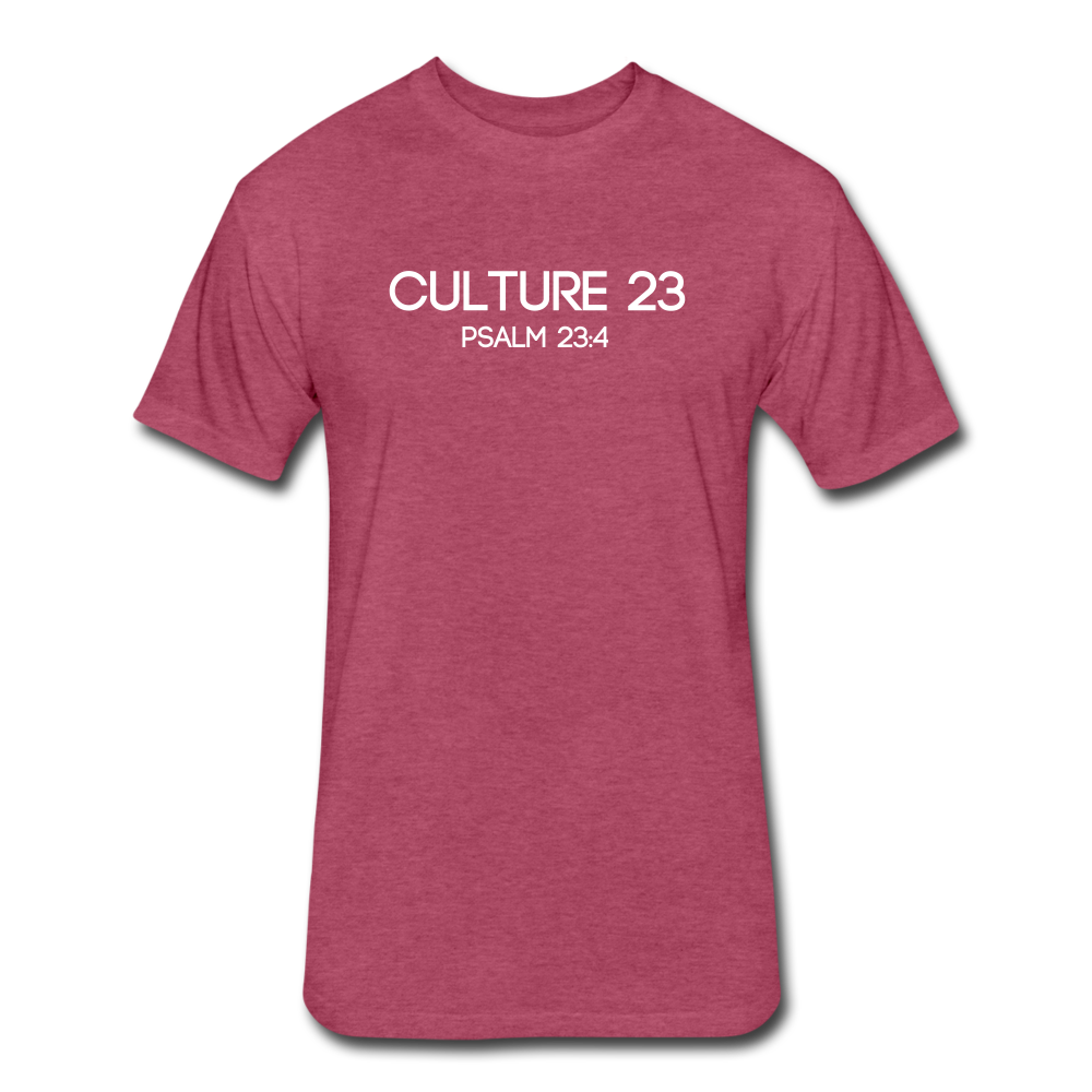 C23 Walk Through Men's Tee - heather burgundy