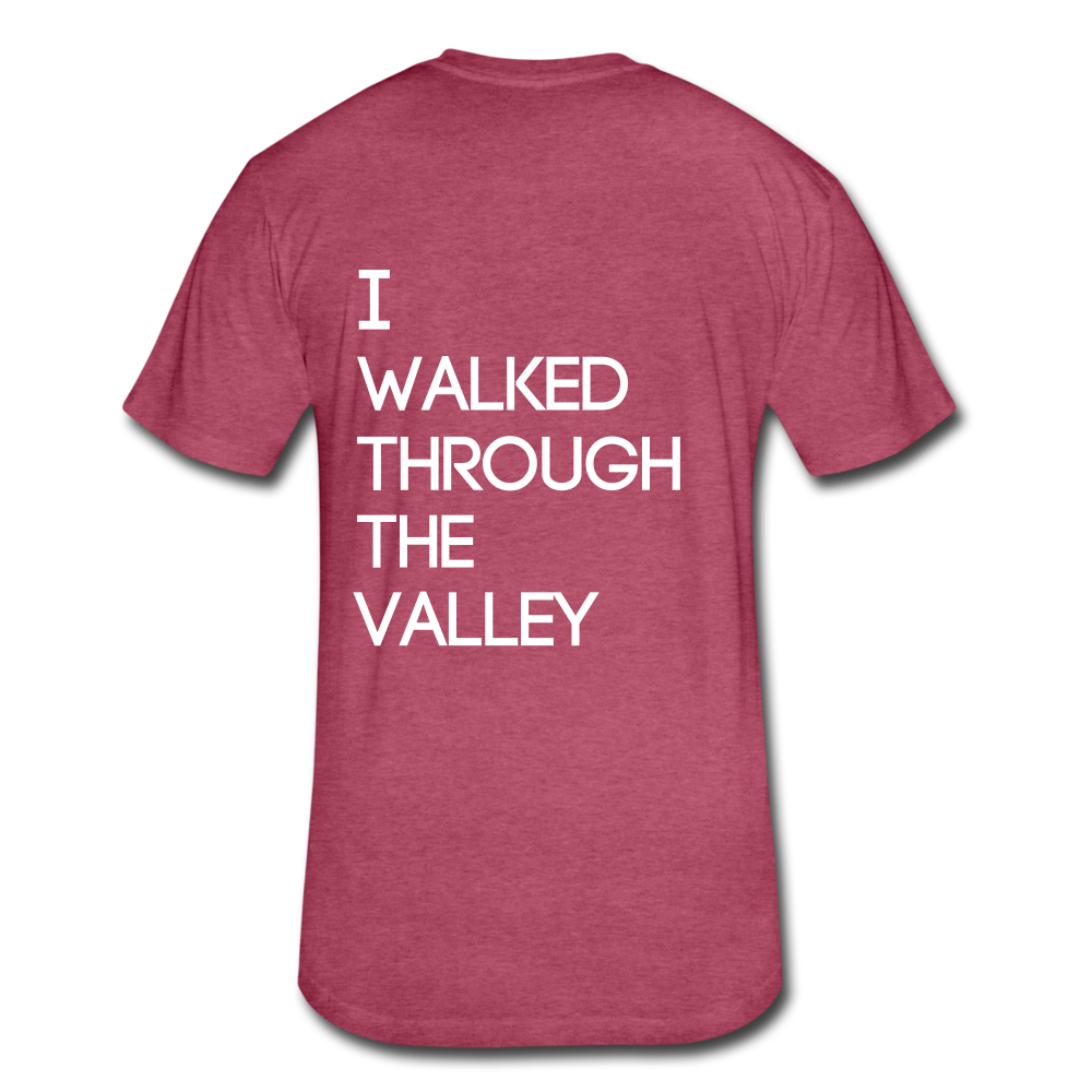 C23 Walk Through Men's Tee - heather burgundy