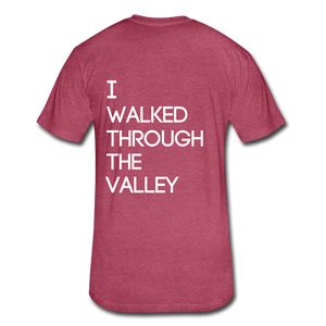 C23 Walk Through Men's Tee - heather burgundy