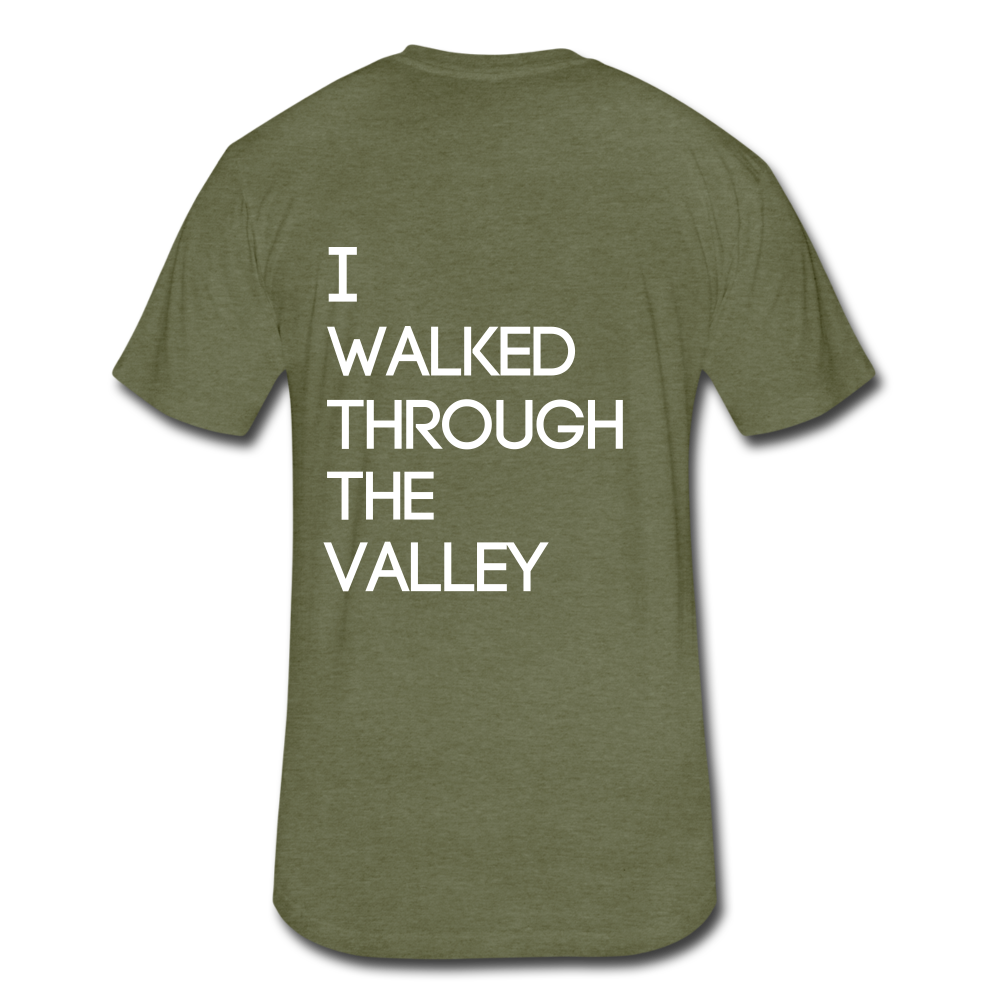 C23 Walk Through Men's Tee - heather military green