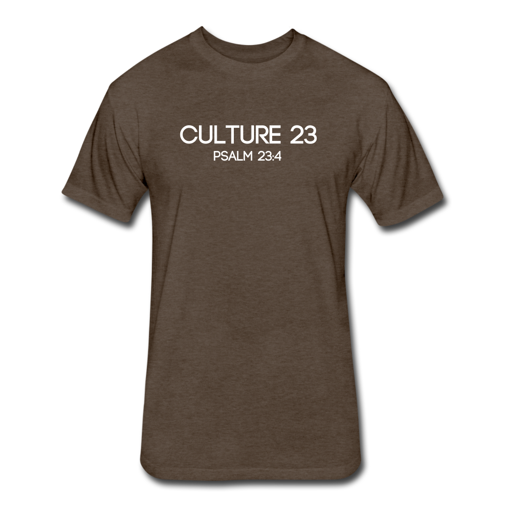 C23 Walk Through Men's Tee - heather espresso