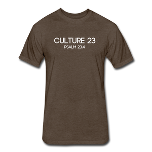 C23 Walk Through Men's Tee - heather espresso