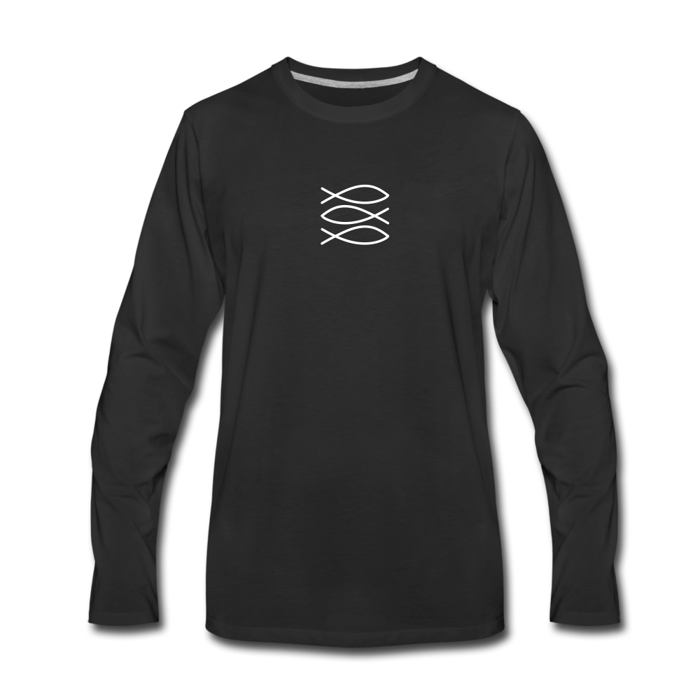 Fishers of Men Long Sleeve Tee - black