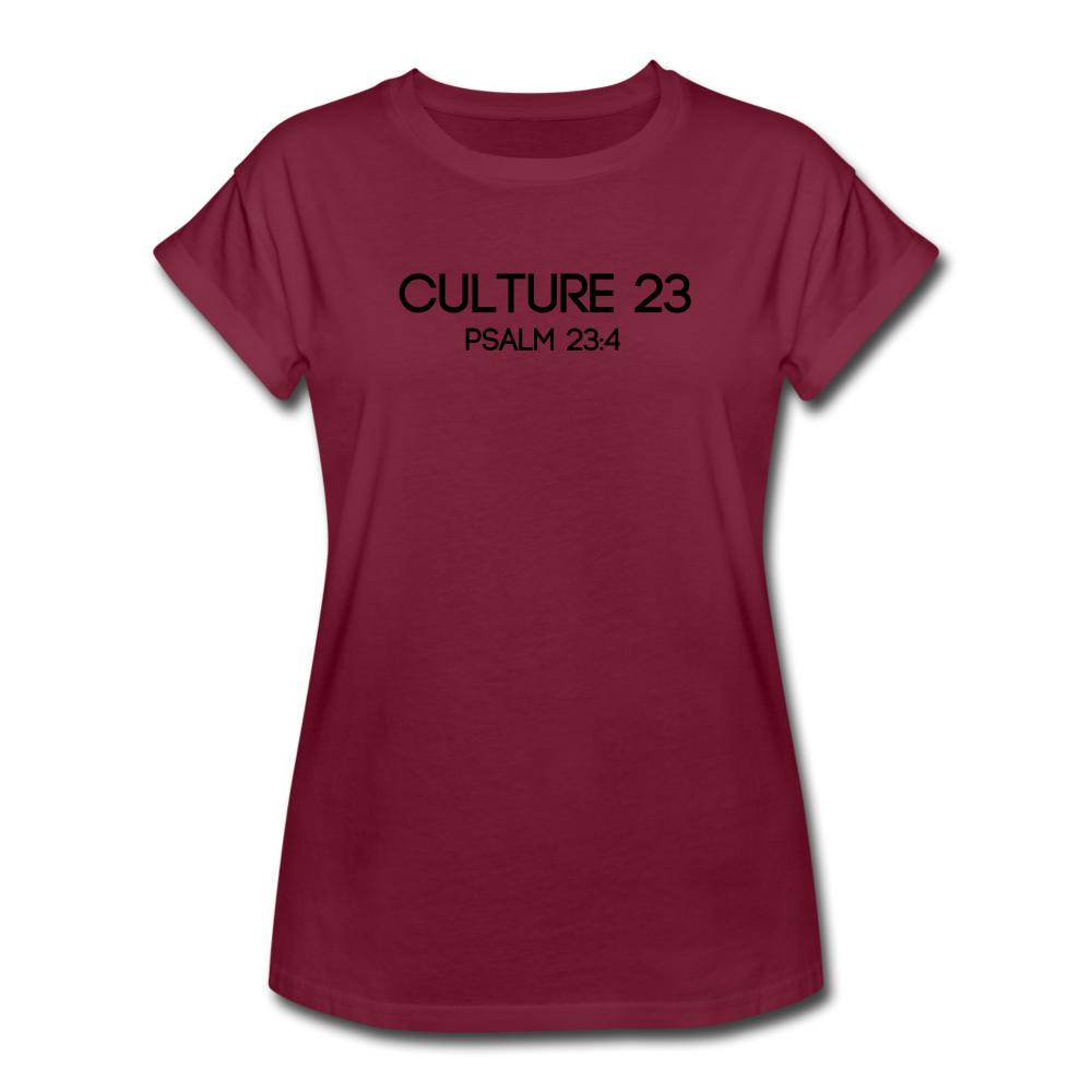 C23 Walked Through Women's Tee - burgundy