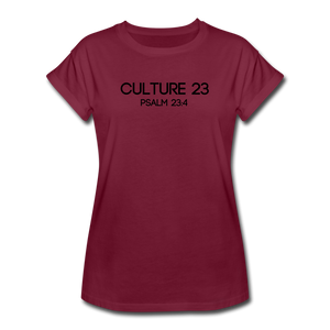 C23 Walked Through Women's Tee - burgundy