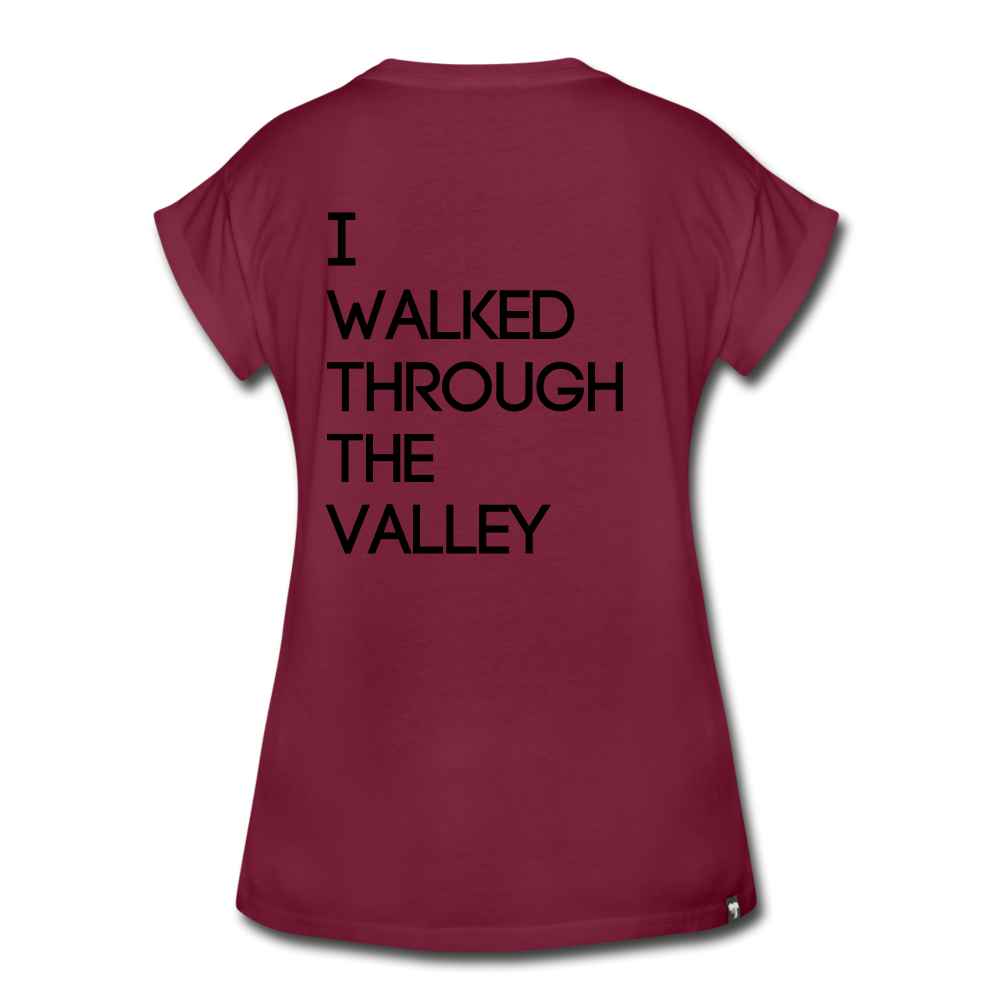 C23 Walked Through Women's Tee - burgundy