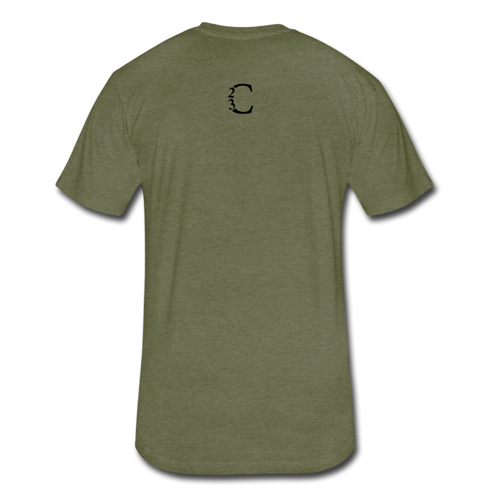 I Am Tee - heather military green