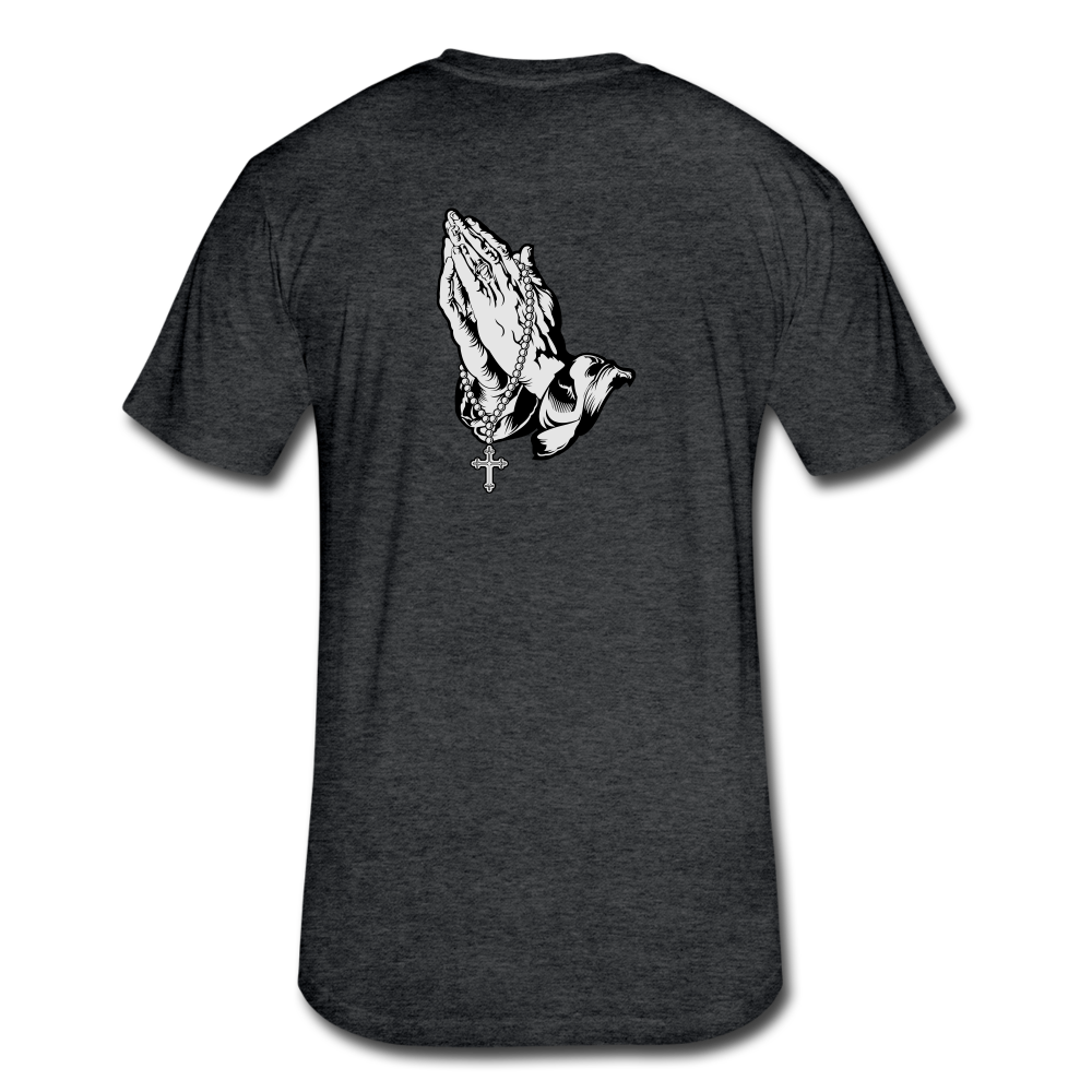 Praying Hands Tee - heather black