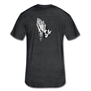 Praying Hands Tee - heather black