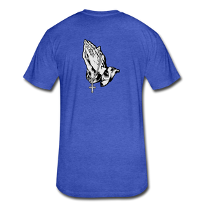 Praying Hands Tee - heather royal