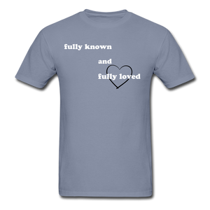 Fully Known Tee - blue