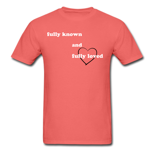 Fully Known Tee - coral