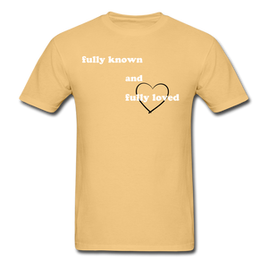 Fully Known Tee - light yellow