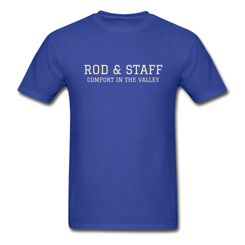 Rod & Staff Tee - royal blue