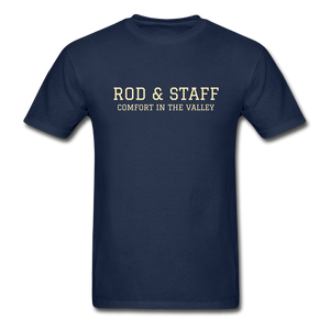 Rod & Staff Tee - navy